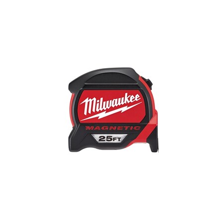 Milwaukee Tool 25 FT. PREMIUM MAGNETIC TAPE, MEASURE,  48-22-7125B